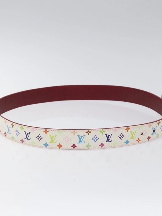 LOUIS VUITTON Multicolor Ceinture Care Belt 37.8\